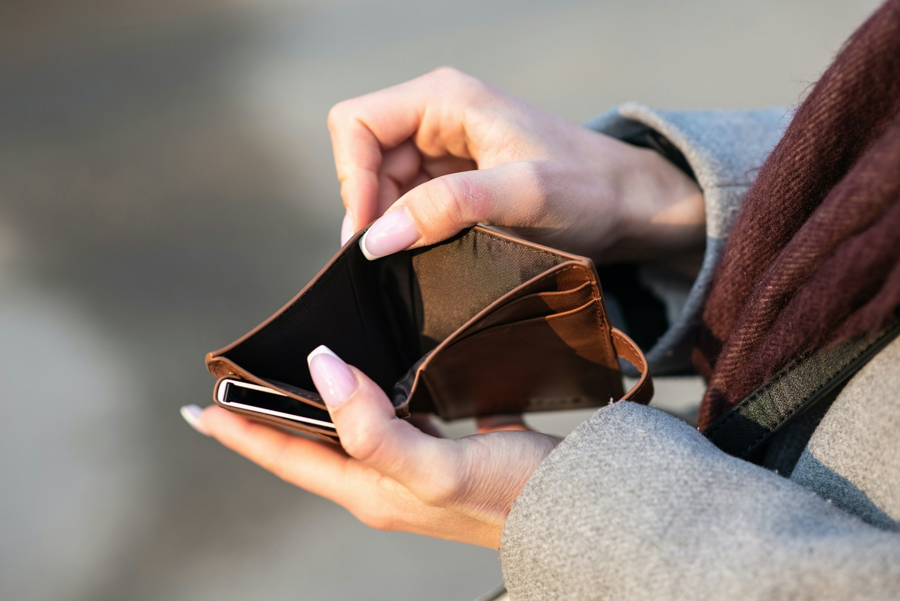 No money
